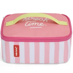 Hello Hossy Lunch Bag - Pink Stripes