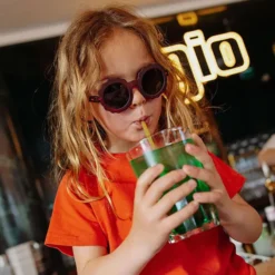 Hello Hossy Lunettes de Soleil Chamy Plum - 2/3 Ans
