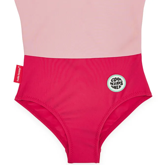 Hello Hossy Maillot de Bain Mini Framboise - 1/2 Ans