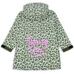 Hello Hossy Poncho de Pluie Green Leopard - 2/3 Ans