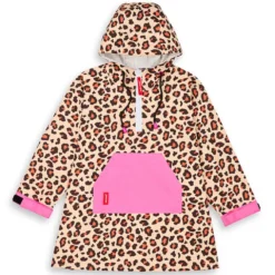 Hello Hossy Poncho de Pluie Léopard #6 - 4/6 Ans