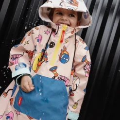 Hello Hossy Poncho de Pluie Stadium Mood - 4/6 Ans