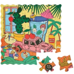 Hello Hossy Puzzle Cherry Safari
