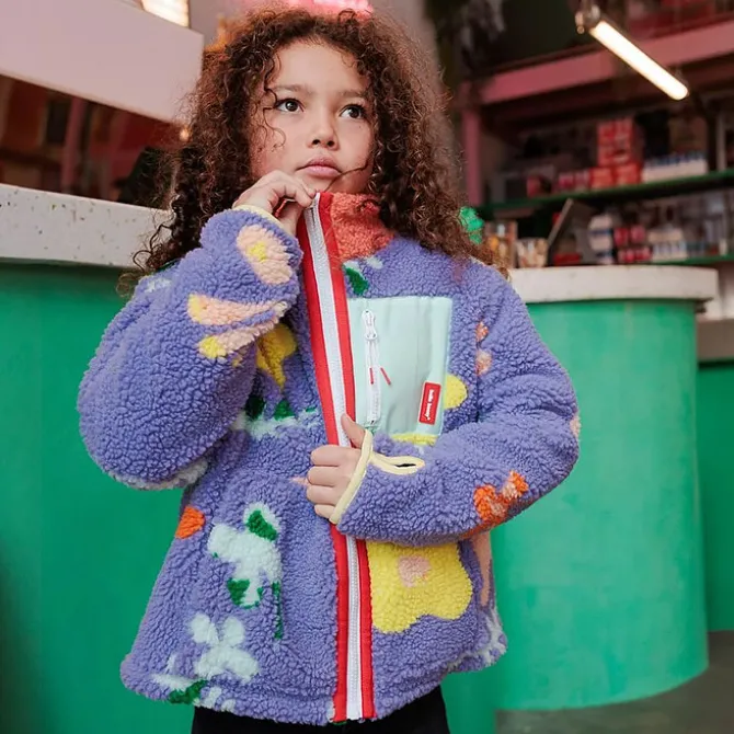 Hello Hossy Veste Polaire Floral - 2/3 Ans