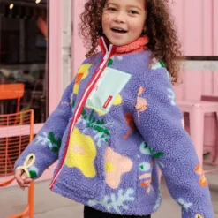 Hello Hossy Veste Polaire Floral - 7/9 Ans
