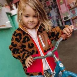 Hello Hossy Veste Polaire Léopard - 7/9 Ans
