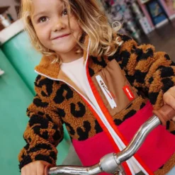 Hello Hossy Veste Polaire Léopard - 7/9 Ans
