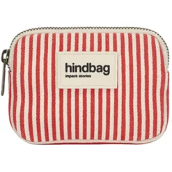 Hindbag Porte-monnaie Lili Riviera - Rayures Rouge