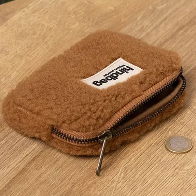 Hindbag Porte-monnaie Lili - Teddy Brun