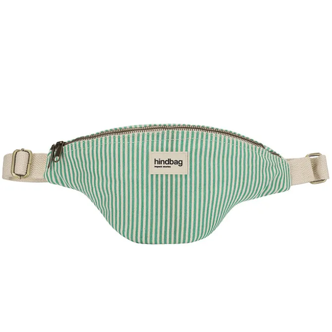 Hindbag Sac Banane Olivia Riviera - Rayures Vert