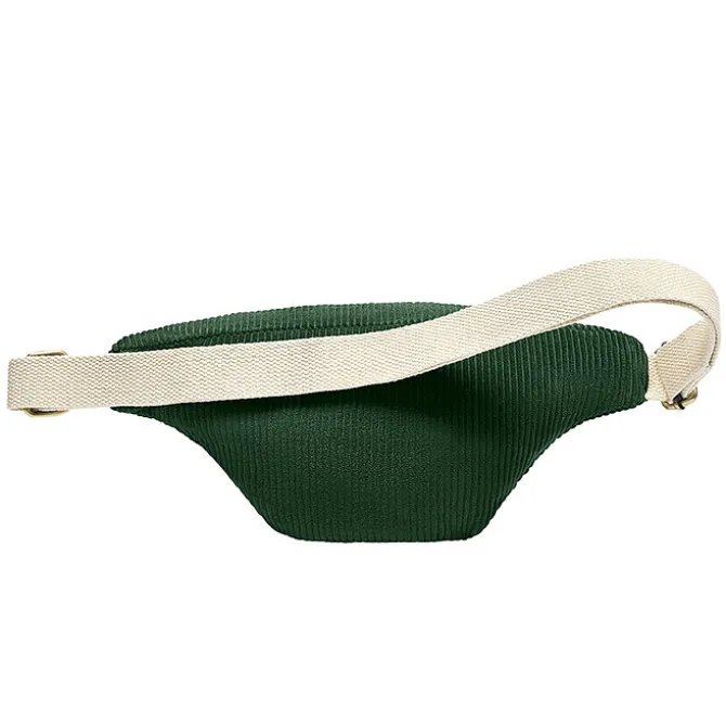 Hindbag Sac Banane Olivia - Velours Sapin