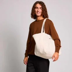 Hindbag Sac Cabas Claude - Teddy Arctique