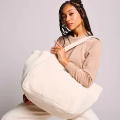 Hindbag Sac Cabas Claude - Teddy Arctique