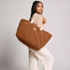 Hindbag Sac Cabas Claude - Teddy Brun