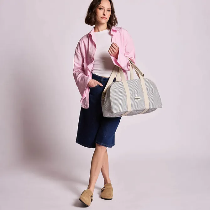 Hindbag Sac à Langer Charlie Riviera - Rayures Bleu