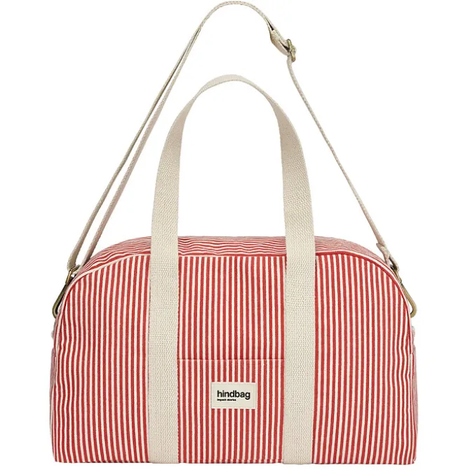Hindbag Sac à Langer Charlie Riviera - Rayures Rouge