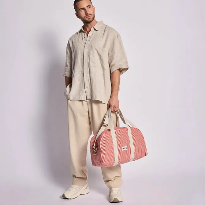 Hindbag Sac à Langer Charlie Riviera - Rayures Rouge