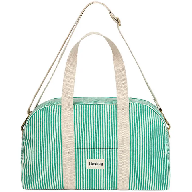 Hindbag Sac à Langer Charlie Riviera - Rayures Vert