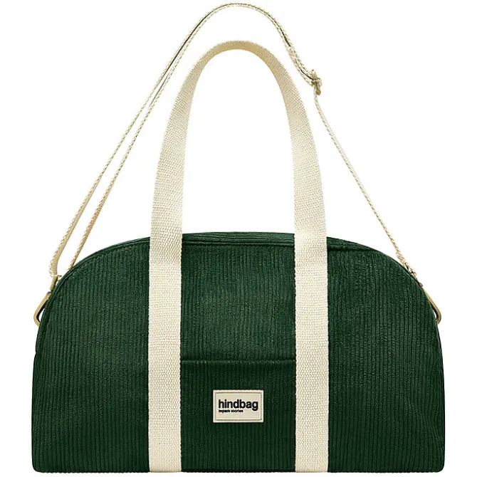 Hindbag Sac à Langer Charlie - Velours Sapin