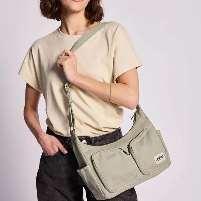 Hindbag Sac Multipocket Emile - Vert Argile