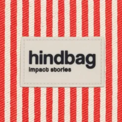 Hindbag Trousse de Toilette Léon Riviera - Rayures Rouge