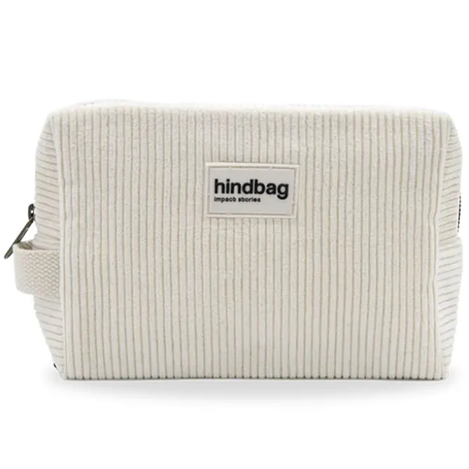 Hindbag Trousse de Toilette Léon - Velours Beige