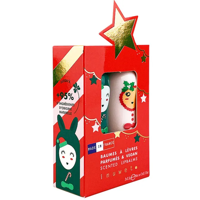 inuwet Duo de Baumes à Lèvres Etoile - 2 x 3,5 g