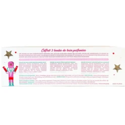 inuwet Lot de 3 Bombes de Bain Effervescentes Bubble Star - 360 g