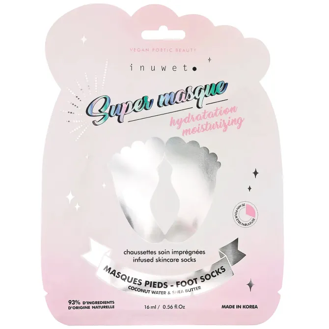 inuwet Masque Pieds Hydratant - 16 ml