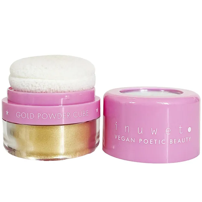 inuwet Poudre Libre Visage et Corps - Or