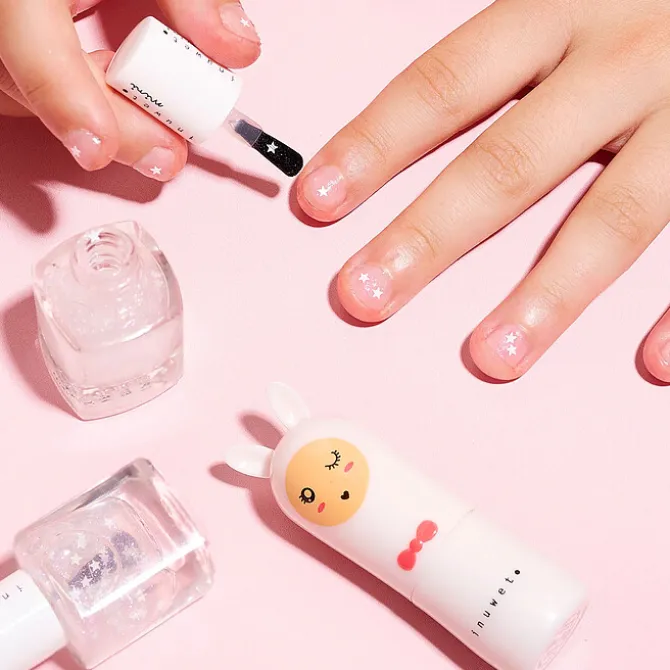 inuwet Vernis à l'Eau - Top Coat Etoiles