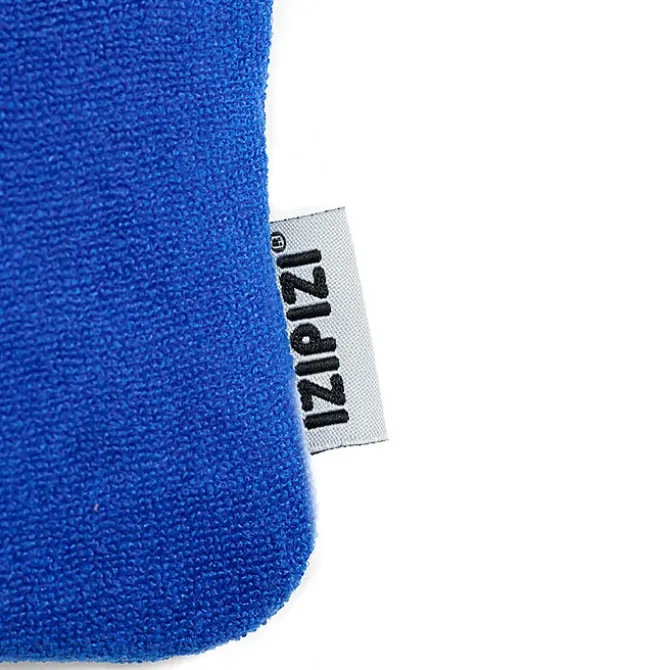IZIPIZI Etui à Lunettes Zippé en Eponge - Cobalt Blue