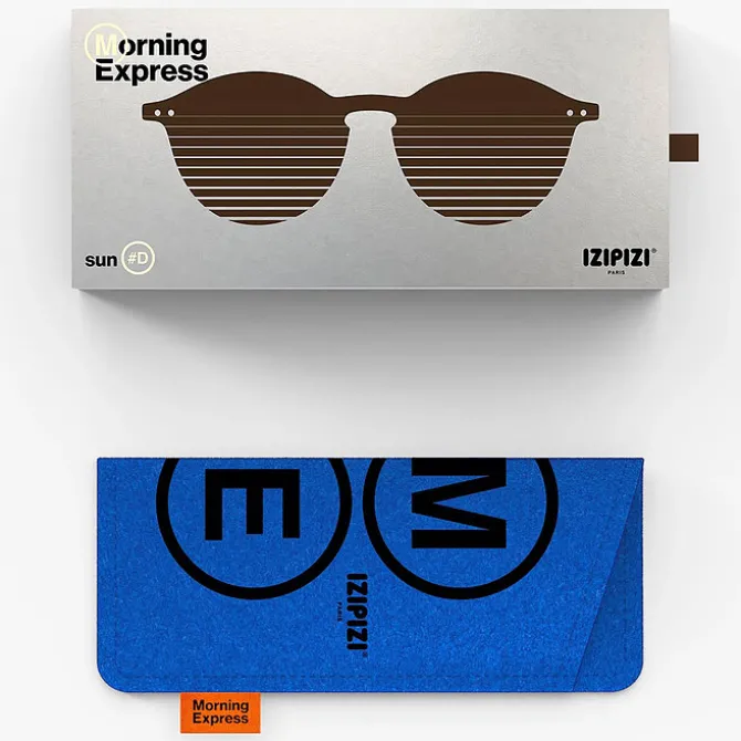 IZIPIZI Lunettes de Soleil Adulte #D - Dark Expresso