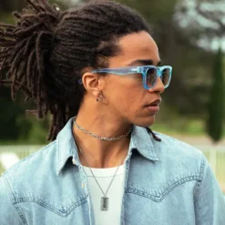 IZIPIZI Lunettes de Soleil Adulte #Road - Turquoise Stone