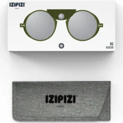 IZIPIZI Lunettes de Soleil Adulte Glacier #G - Kaki Green