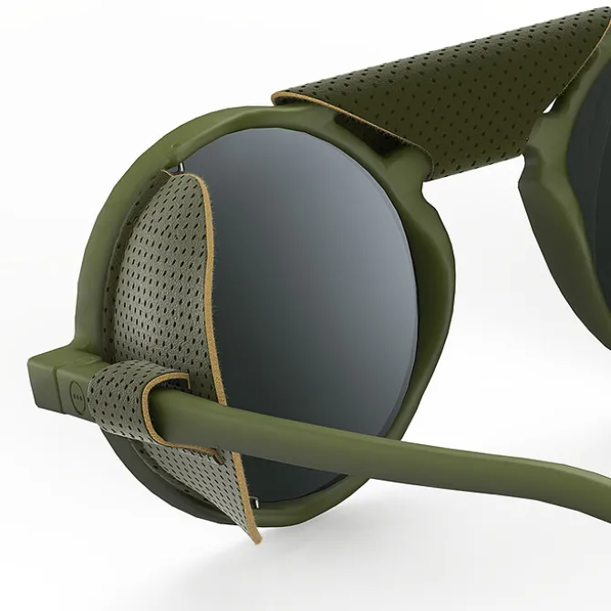 IZIPIZI Lunettes de Soleil Adulte Glacier #G - Kaki Green