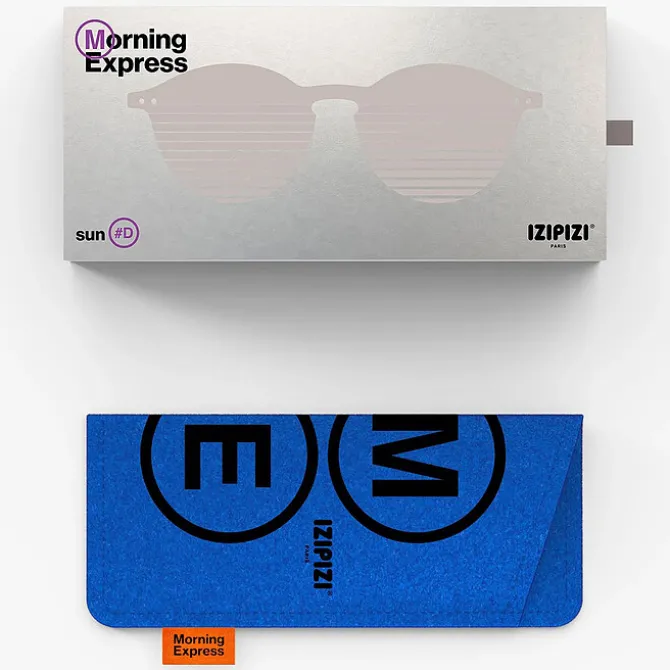 IZIPIZI Lunettes de Soleil Adulte #D - Urban Steel