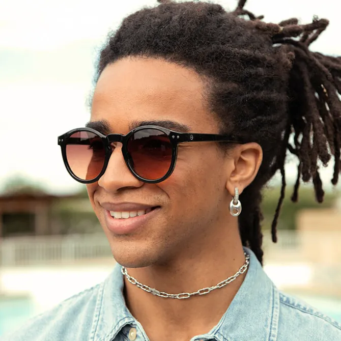 IZIPIZI Lunettes de Soleil Adulte #M - Black Road
