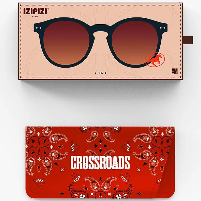 IZIPIZI Lunettes de Soleil Adulte #M - Black Road