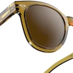 IZIPIZI Lunettes de Soleil Adulte #N - Golden Green
