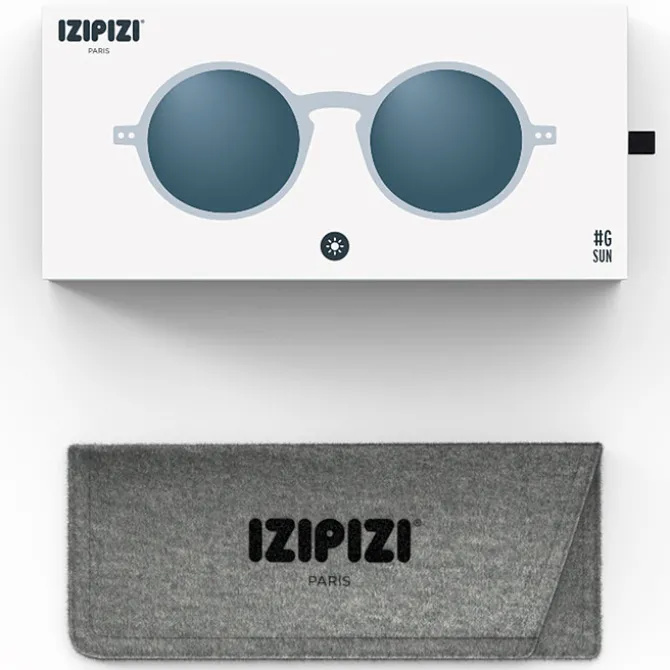 IZIPIZI Lunettes de Soleil Adulte #G - Frozen Blue