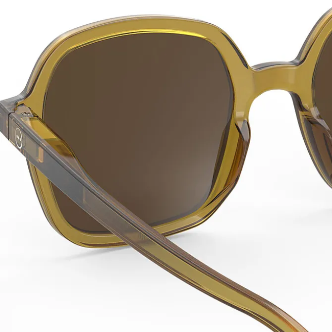 IZIPIZI Lunettes de Soleil Adulte #Office - Golden Green