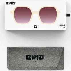 IZIPIZI Lunettes de Soleil Adulte #Office - Vintage Cream