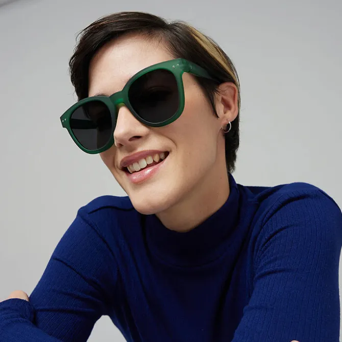 IZIPIZI Lunettes de Soleil Adulte #N - Green