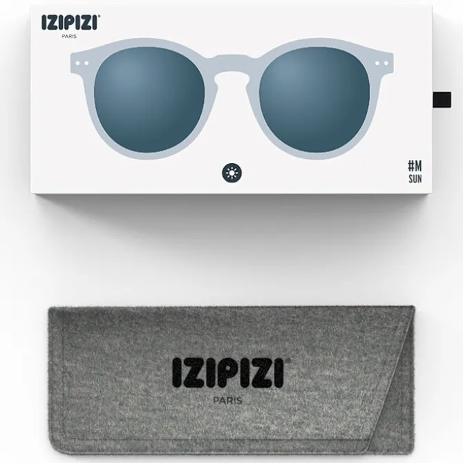 IZIPIZI Lunettes de Soleil Adulte #M - Frozen Blue