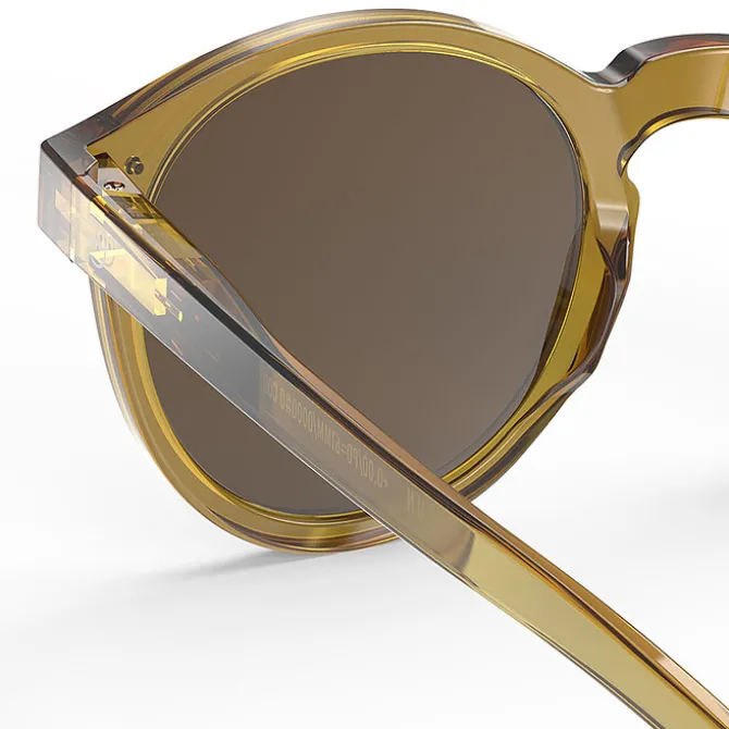 IZIPIZI Lunettes de Soleil Adulte #M - Golden Green