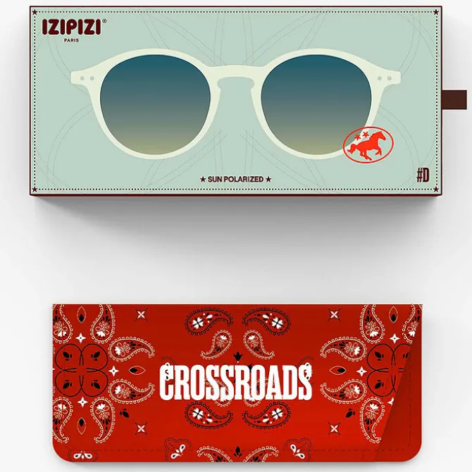 IZIPIZI Lunettes de Soleil Adulte #D - Green Fields
