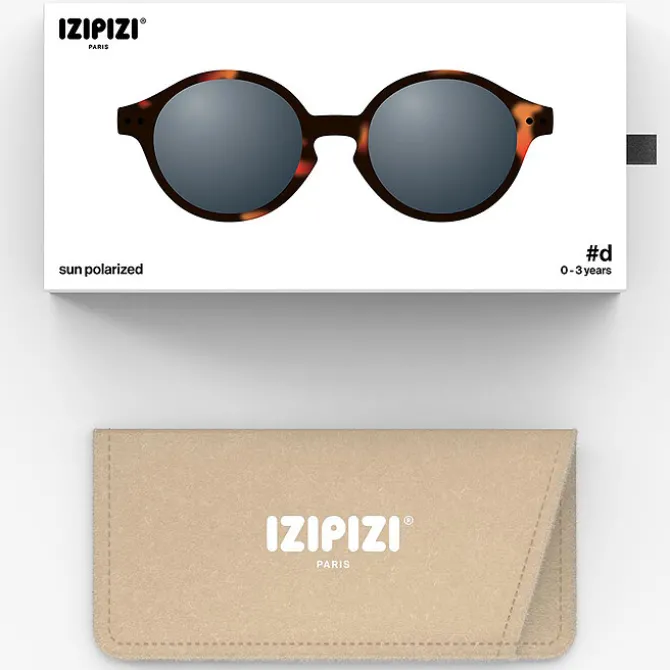 IZIPIZI Lunettes de Soleil Baby #D 0/3 Ans - Tortoise