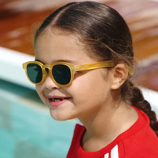 IZIPIZI Lunettes de Soleil Junior #C 7/11 Ans - Yellow Honey