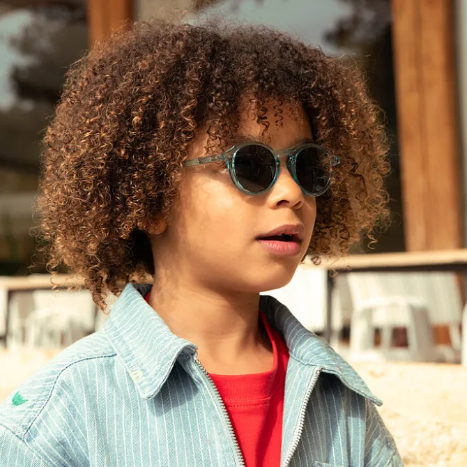 IZIPIZI Lunettes de Soleil Junior #D 7/11 Ans - Turquoise Stone